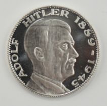 Adolf Hitler Medaille - Ein Volk, ein Reich, ein Führer 1889-1945, neuzeitlich