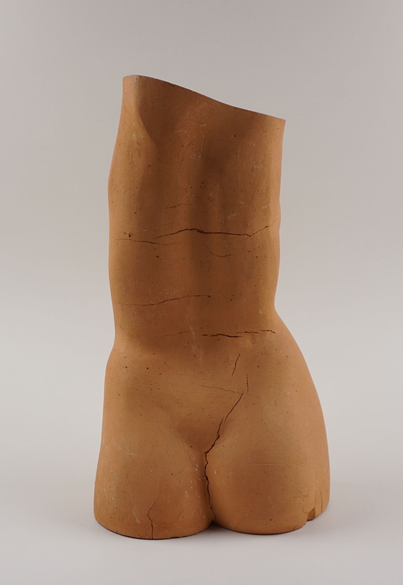 Ulrich Wohlgemuth, Prof. (*1952 Colbitz), Weiblicher Torso, Terrakotta, 1990er Jahre - Image 2 of 3