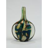 Lollipop-Vase "Sea & Sand", Mdina, Design Michael Harris, 1970er Jahre