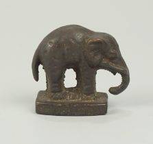 Bronze-Miniatur "Elefant"