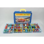 Konvolut von 48 Modellautos, Matchbox/ Lesney, im Koffer