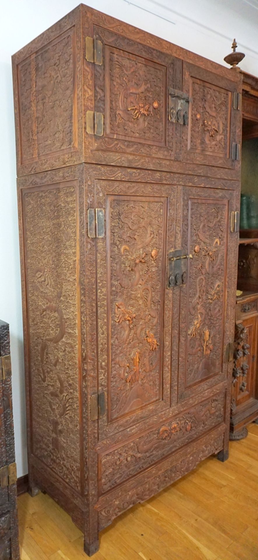 Höfischer Kabinettschrank, China - Image 3 of 9