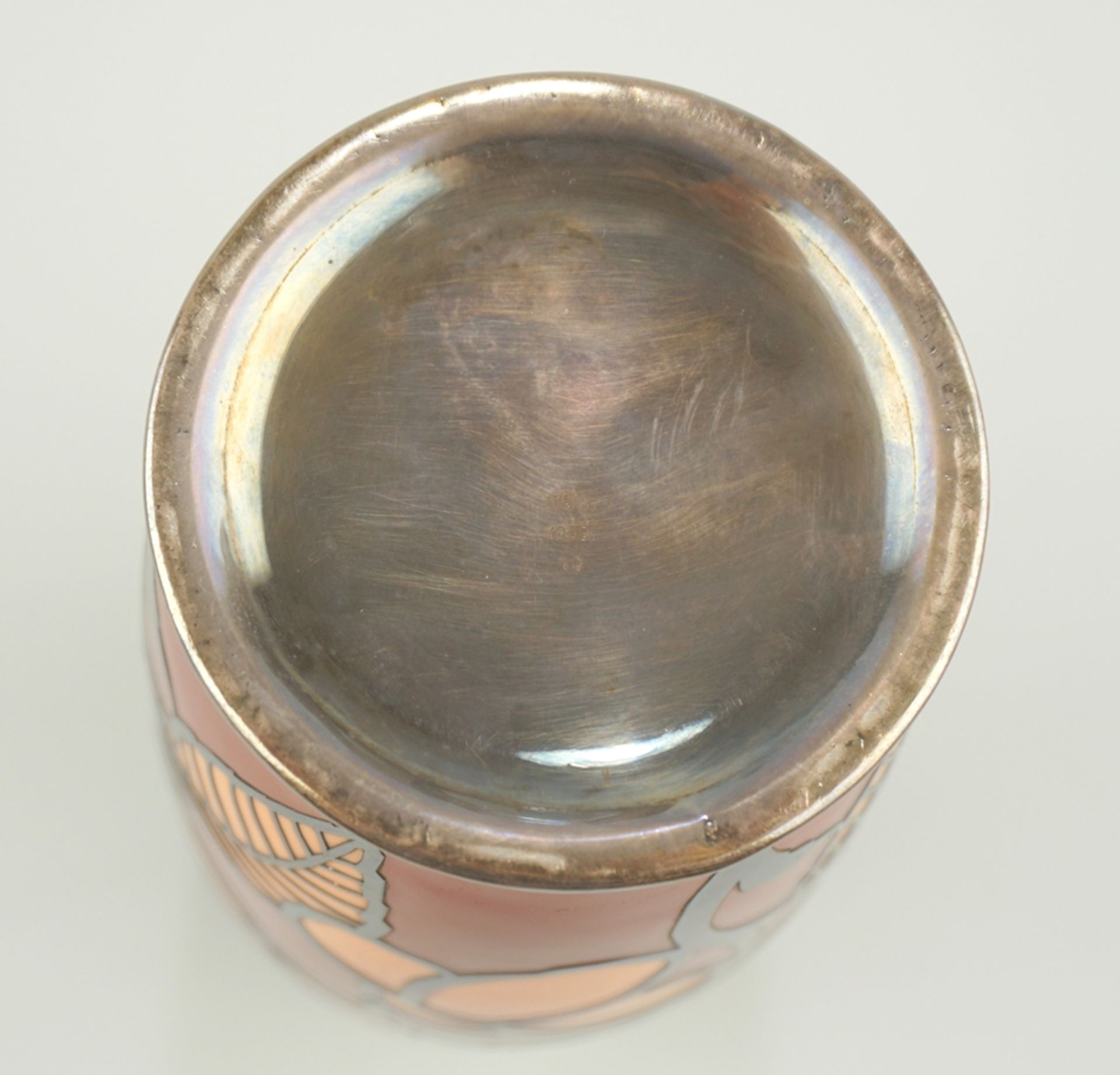 Vase mit Silberauflage, 1940er Jahre - Image 3 of 3