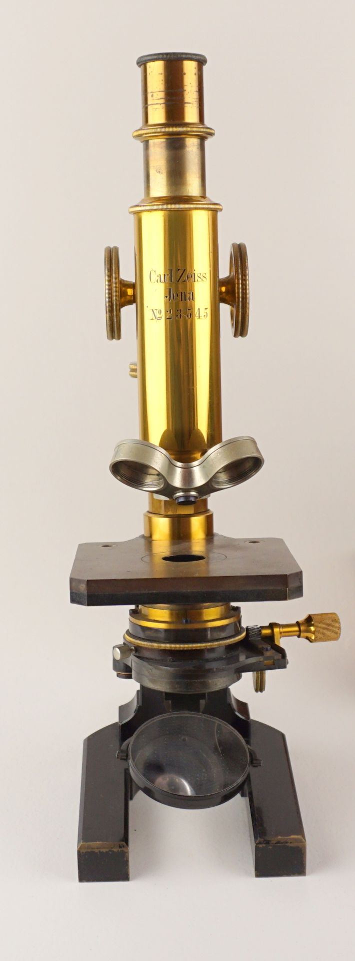 Mikroskop, Carl Zeiss, Jena, um 1890 - Bild 2 aus 5