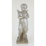 anonymer Bildhauer "Betender Engel", um 1890/1900