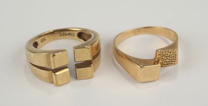 Ring, 375er Gold und Ring, Esprit, 333er Gold