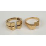 Ring, 375er Gold und Ring, Esprit, 333er Gold