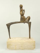 Ewald Brandt (1928 Hannover - 1983 ebd.), o.T., Bronze