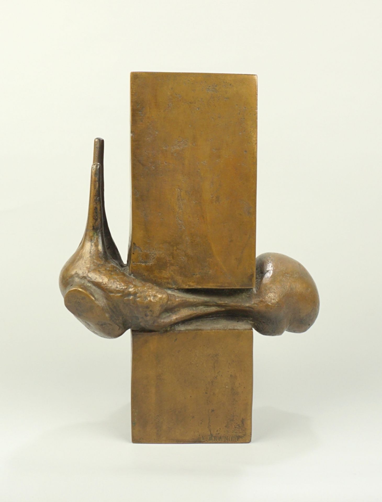 Ewald Brandt (1928 Hannover - 1983 ebd.), o.T., Bronze - Bild 2 aus 5