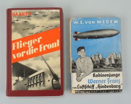 2 Bücher über das Fliegen, 1936 und 1942