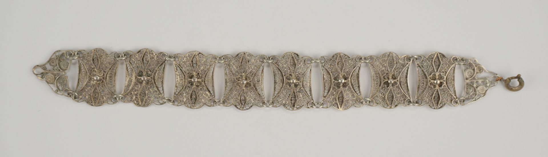 Filigran-Armband, Silber (gepr.)