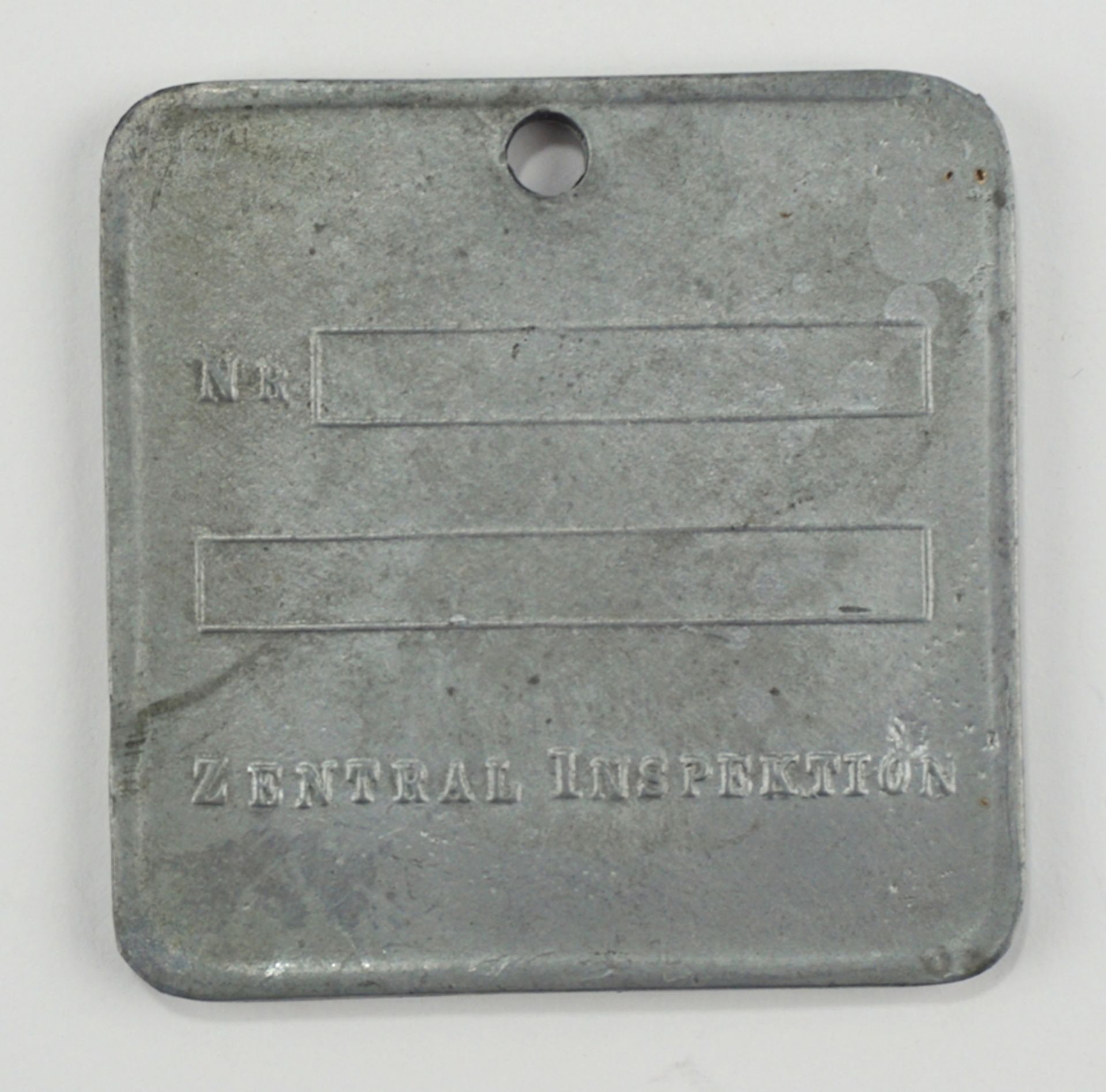 Geheime Staatspolizei Dienstmarke, WK II, Sammleranfertigung - Bild 2 aus 2