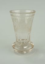 Freimaurer-Logenglas, um 1900