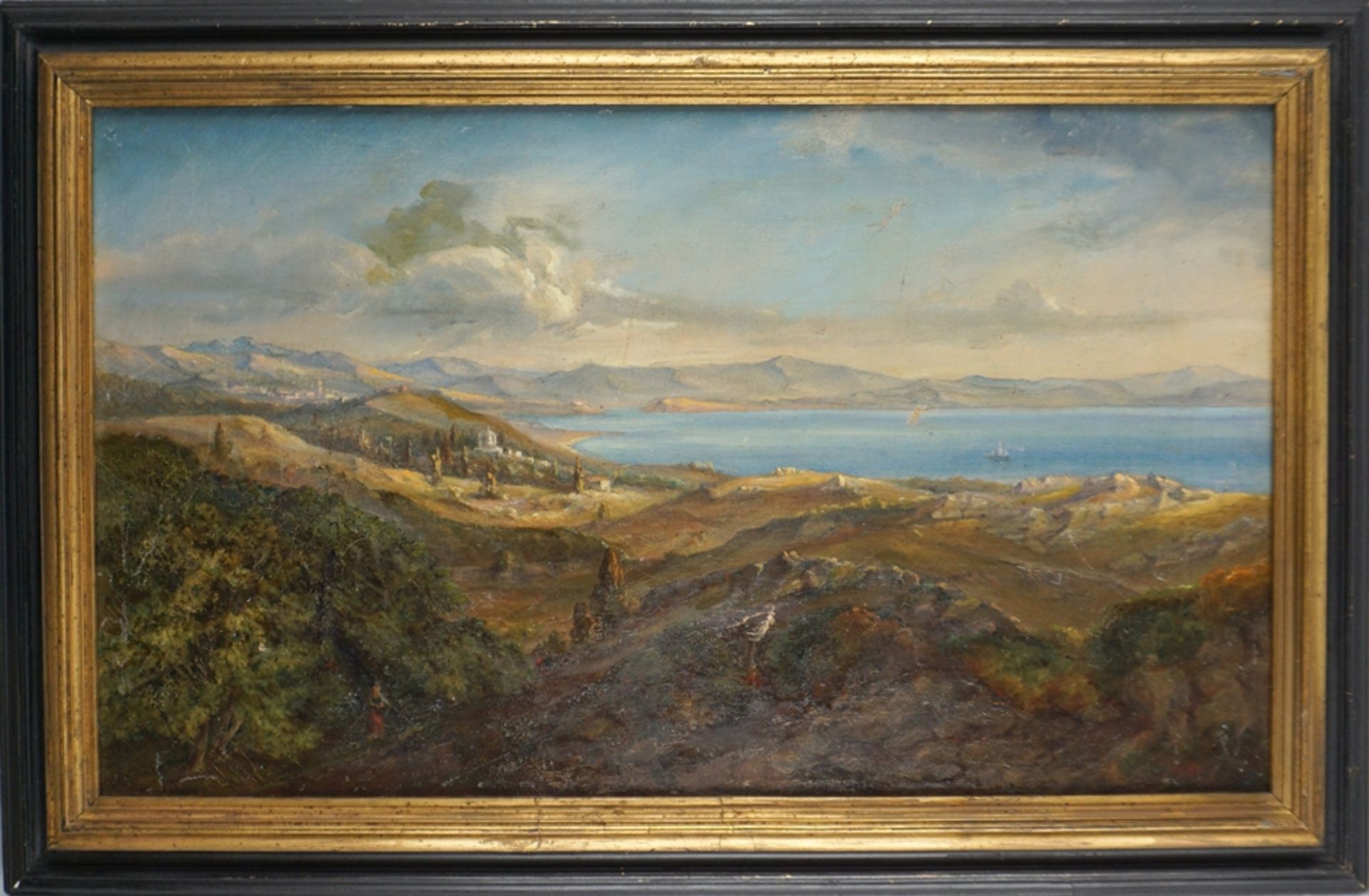 Monogrammist "Gegend bei Fiume", datiert 1850 - Bild 2 aus 5