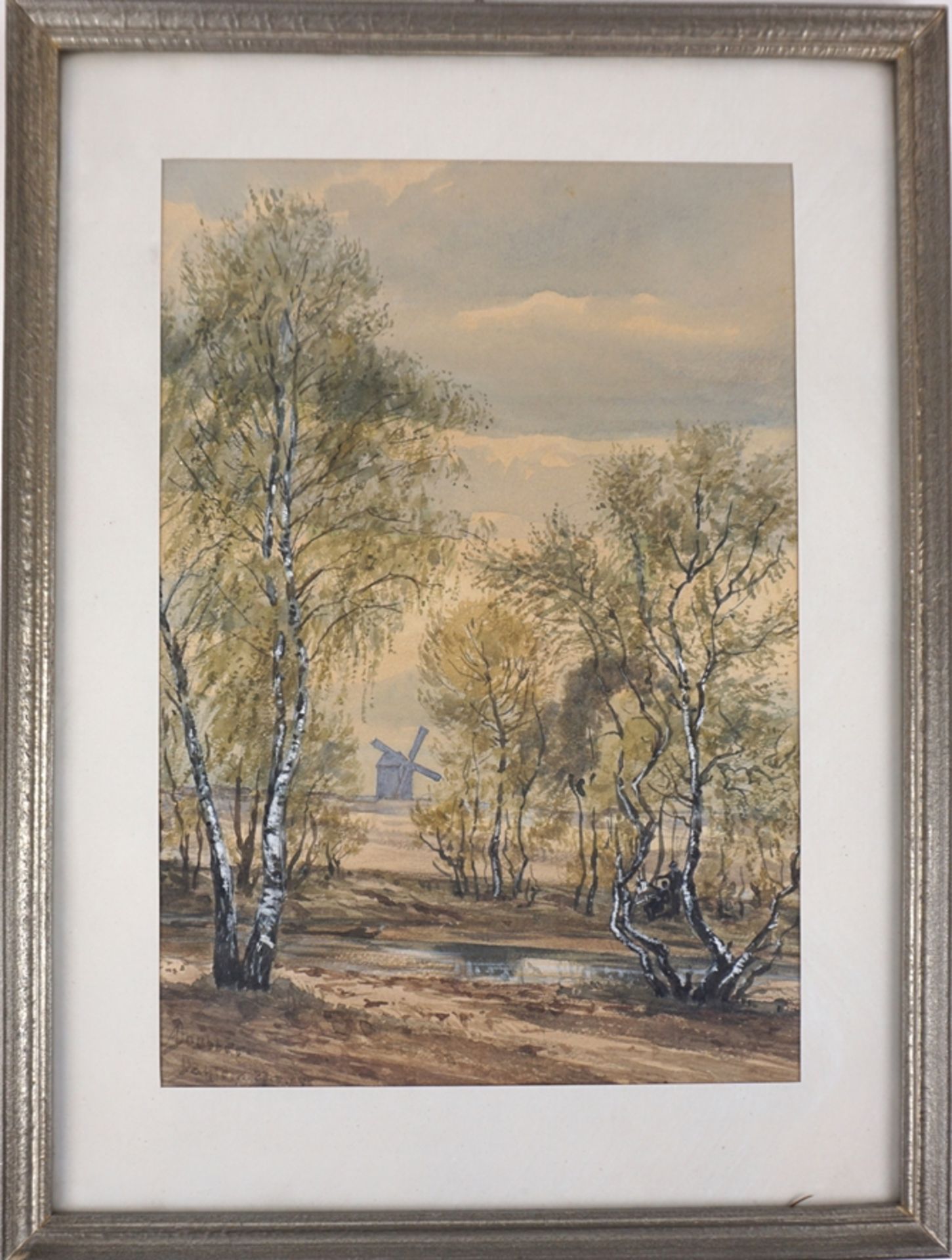 Adolph Doebber (1848 Magdeburg - Weimar 1920), 5 Aquarelle  - Bild 2 aus 4