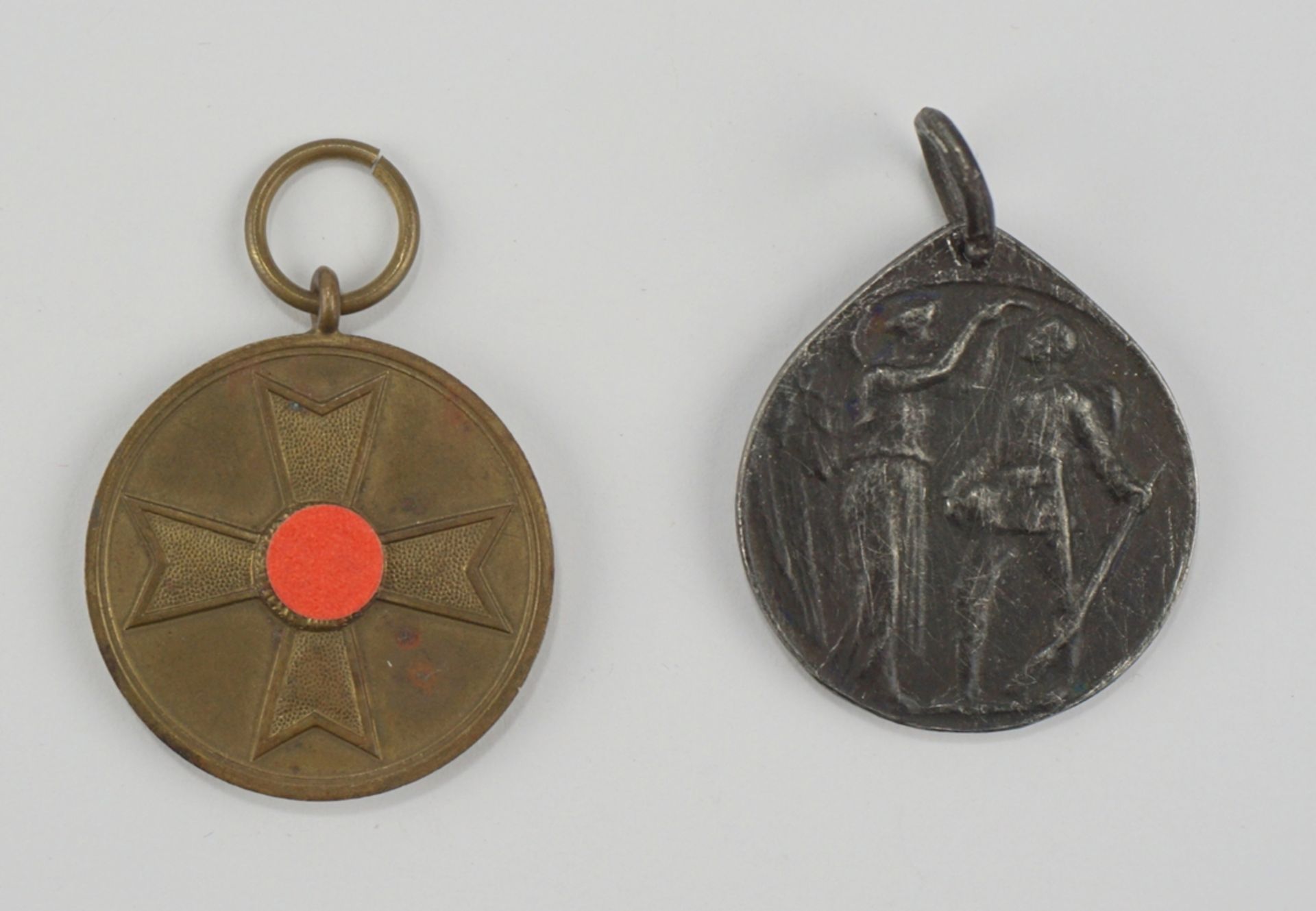 Kriegsverdienst-Medaille 1939, WK II und Deutsche Ehrendenkmünze des Weltkrieges, WK I