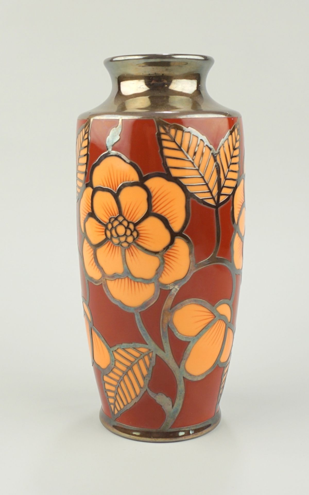 Vase mit Silberauflage, 1940er Jahre - Image 2 of 3