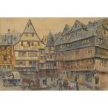 Peter Woltze "Roseneck in Frankfurt am Main"