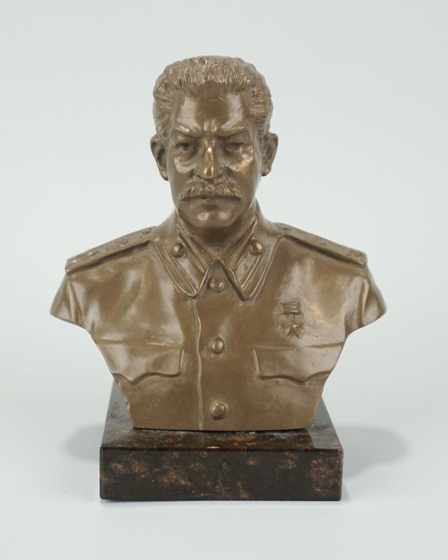 Schulterbüste Josef W. Stalin, Bronze