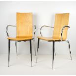 Paar Armlehnstühle "Olly Tango", Design von Philippe Starck für Driade, 1990 bis 1999