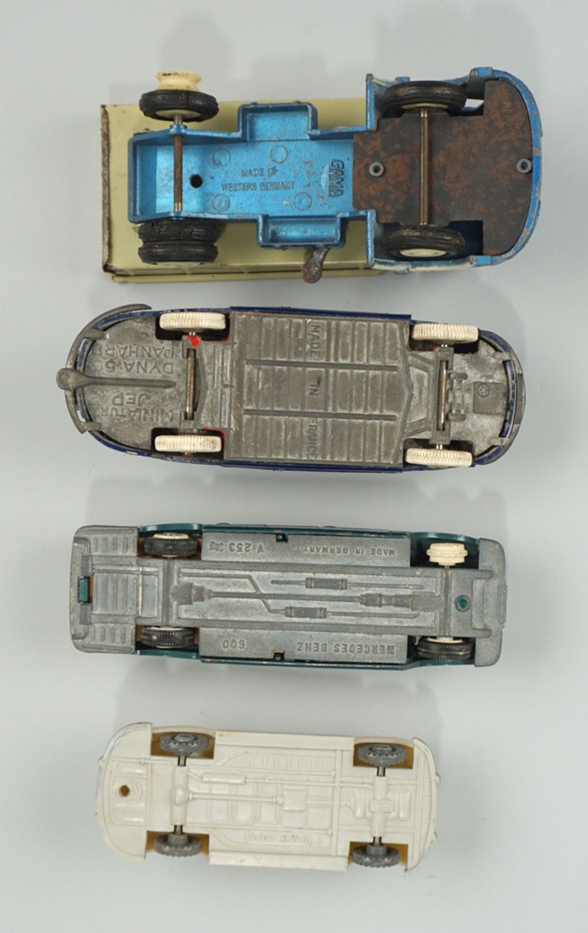 5 Modellautos, überwiegend Metall, u.a. Schuco - Image 3 of 3