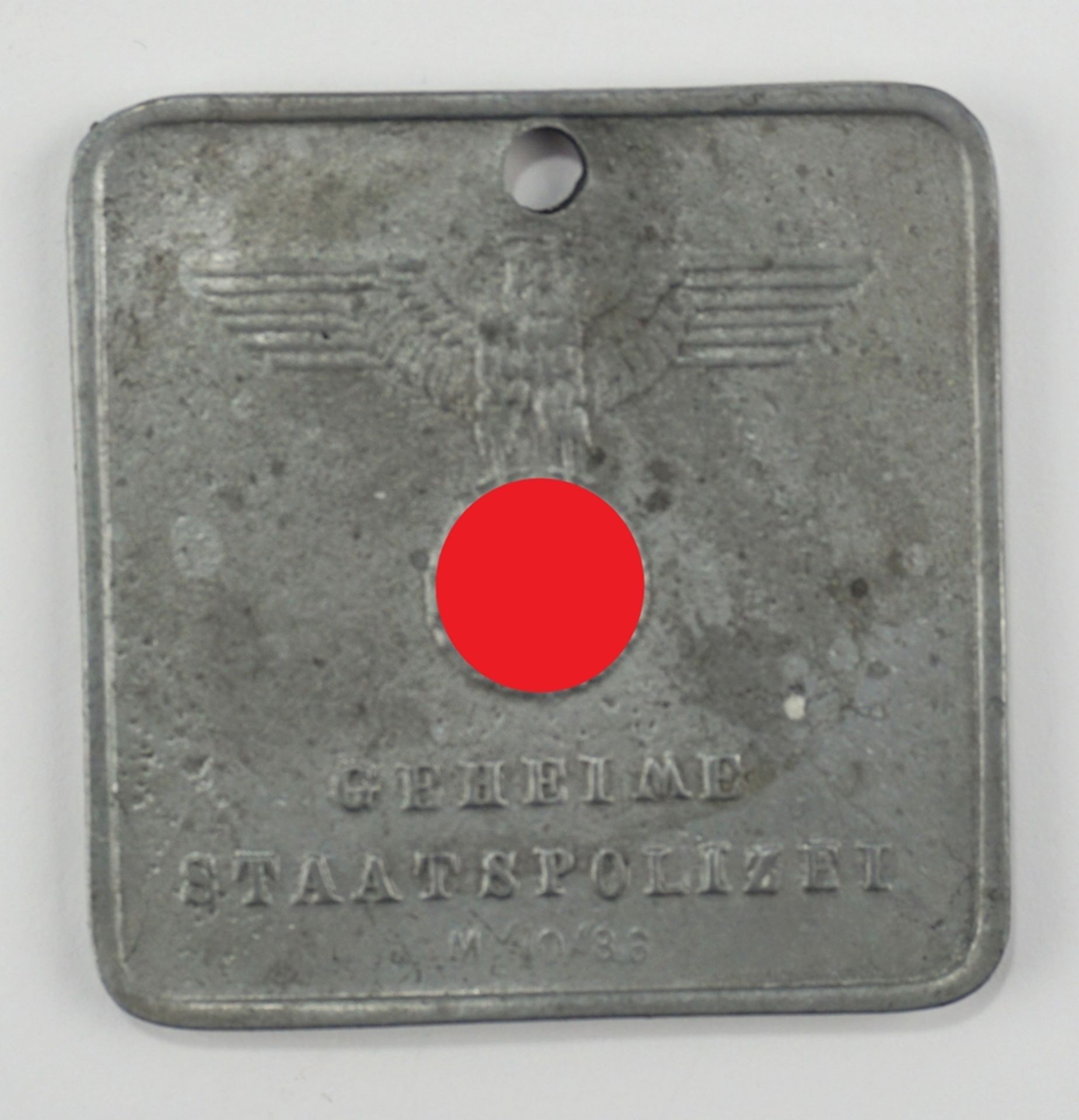 Geheime Staatspolizei Dienstmarke, WK II, Sammleranfertigung