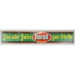 Emailleschild "Für alle Fälle Persil zur Stelle", 1930er Jahre