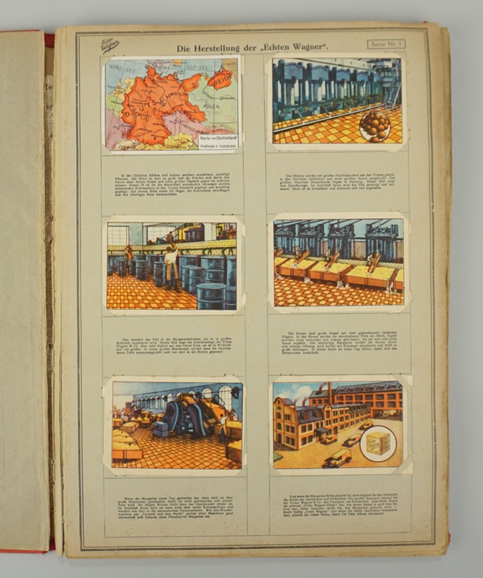 "Echte Wagner Margarine - Album 2", Sammelbilderalbum, 1929 - Image 3 of 4