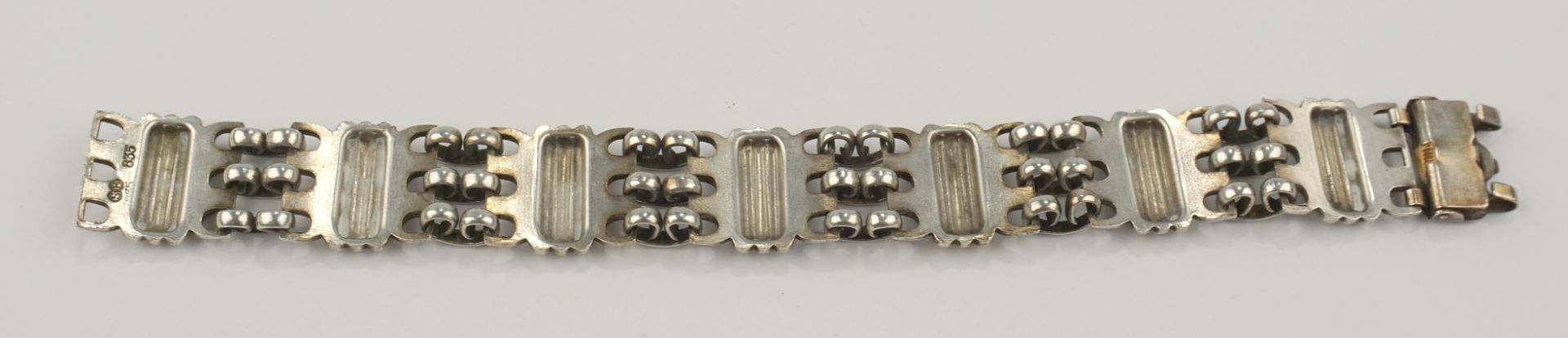 Armband, 835er Silber, Art déco - Bild 2 aus 3
