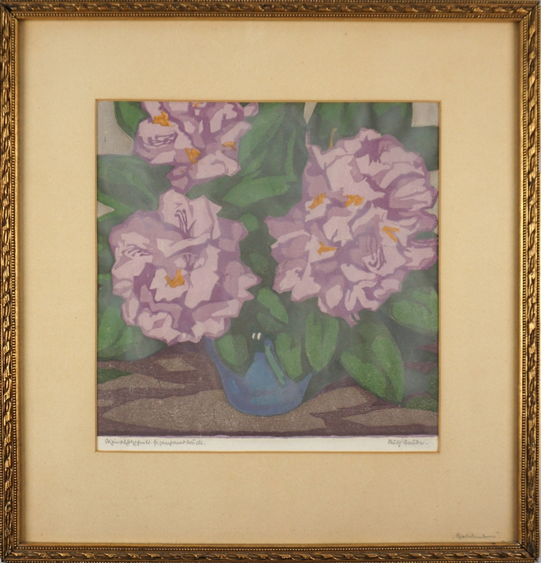 Ruth Laube (1882-1946) "Rhododendron", um 1910