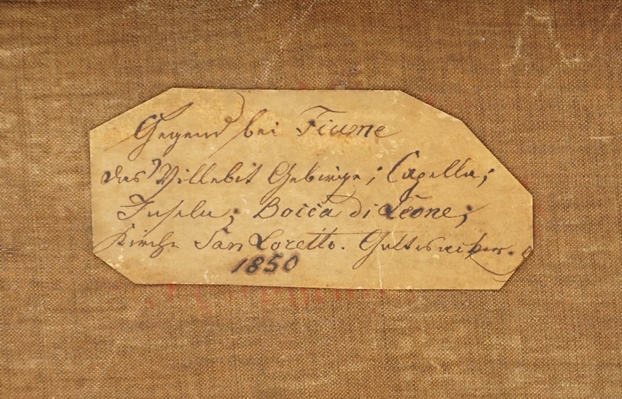 Monogrammist "Gegend bei Fiume", datiert 1850 - Image 5 of 5