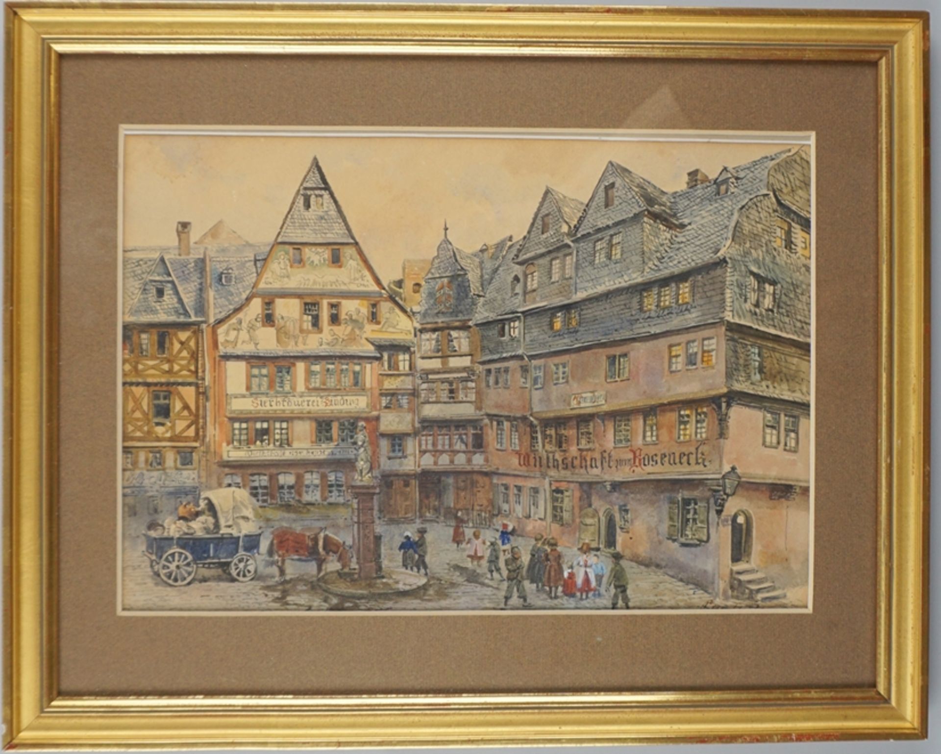 Peter Woltze "Roseneck in Frankfurt am Main" - Bild 2 aus 3