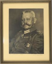 Brustporträt Hindenburg, betitelt "Originalaufnahme" und Verlag Albert Meyer, Hannover