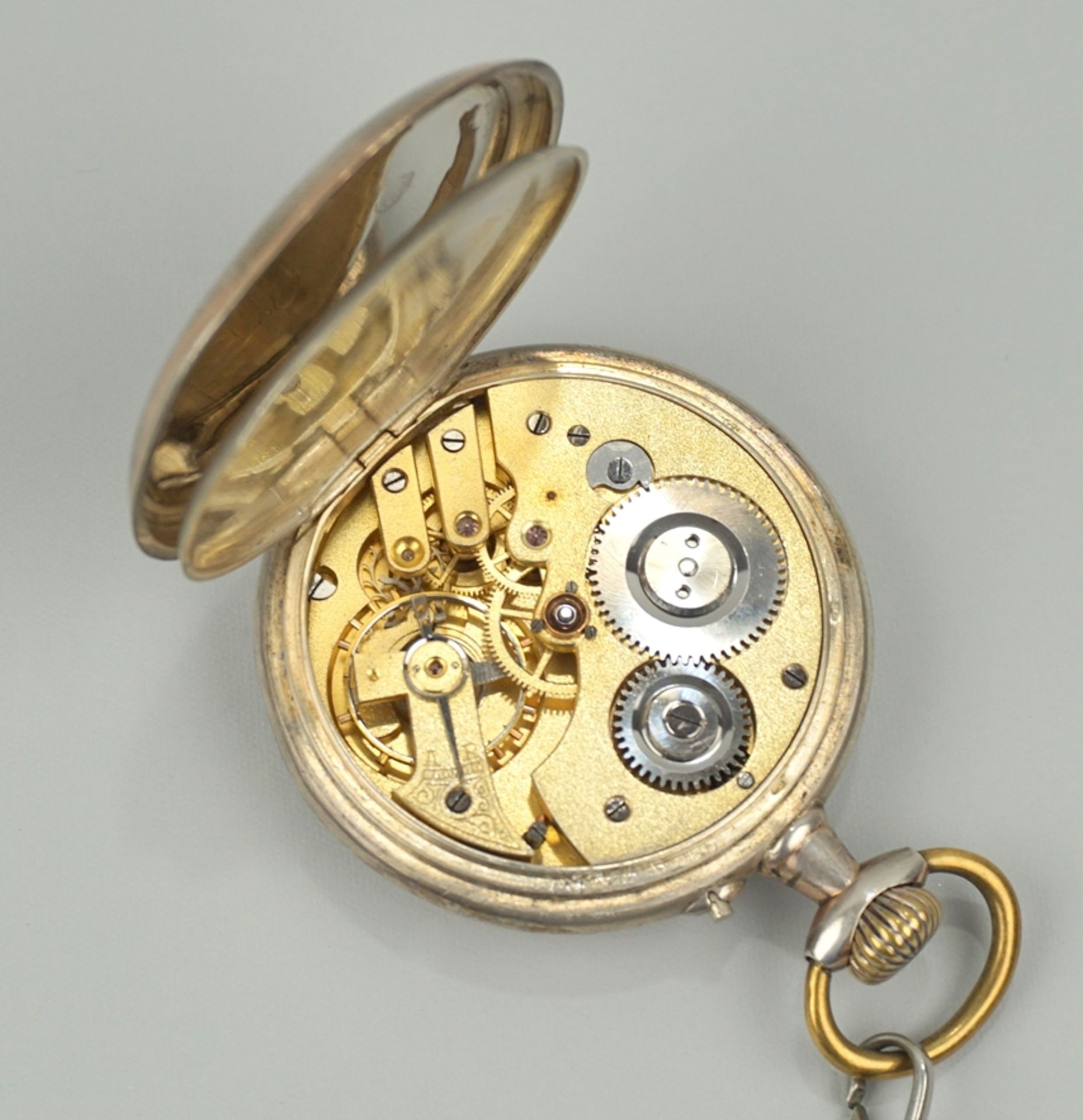 Taschenuhr, System Glashütte, um 1900 - Bild 2 aus 2