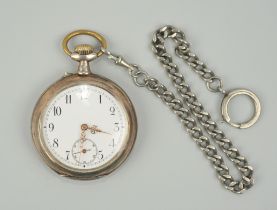 Taschenuhr, System Glashütte, um 1900