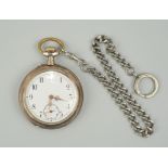 Taschenuhr, System Glashütte, um 1900