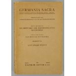 Germania Sacra, Die Bistümer der Kirchenprovinz Magdeburg, 2.Band: Das Bistum Havelberg, 1933