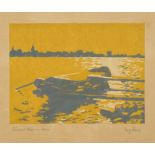 Georg Scholz (1890 Wolfenbüttel- 1945 Waldkirch) "Fährboot Walsum-Orsoy"