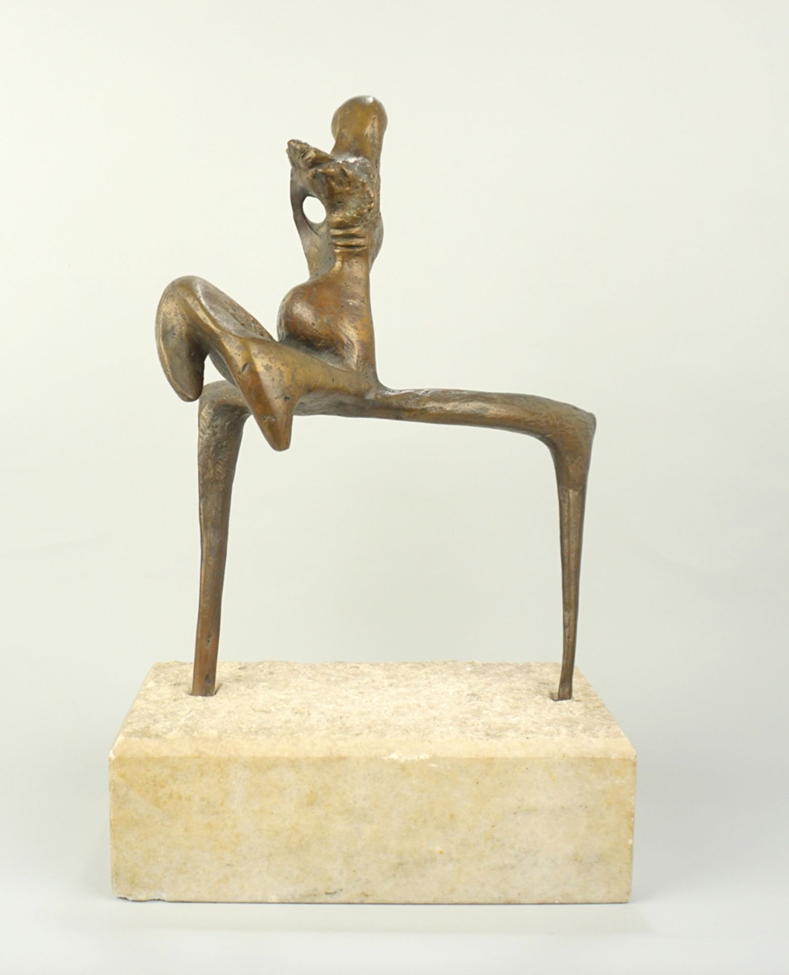 Ewald Brandt (1928 Hannover - 1983 ebd.), o.T., Bronze - Bild 2 aus 3