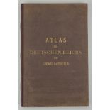 Atlas des deutschen Reichs bearbeitet von Ludwig Ravenstein, Leipzig 1883
