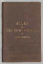 Atlas des deutschen Reichs bearbeitet von Ludwig Ravenstein, Leipzig 1883