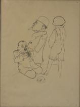 George Grosz (deutsch, 1893 - 1959). Lithografie, Signiert und katalogisiert (2/30). Bildsujet der