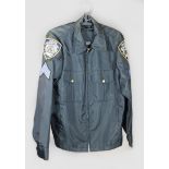 Übergangsjacke NYC, Polizeiuniform, USA, Onion, Gr. M-R. Guter, altersbedingter Zustand.