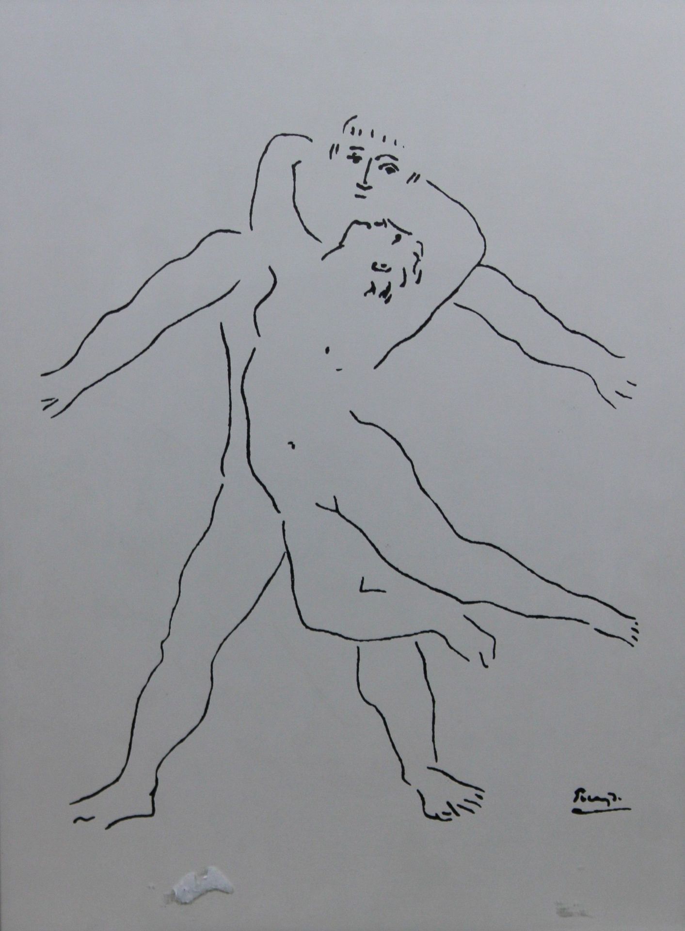 Pablo Picasso (spanisch, 1881 - 1973), Fünf Multiples: Ballett Tänzer, Maße: 39 x 29 cm, Pierrot un - Bild 7 aus 9