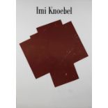 Imi Knoebel (deutsch, geb. 1940), Ausstellungsplakat, 1997, Druck, unten rechts signiert und datier