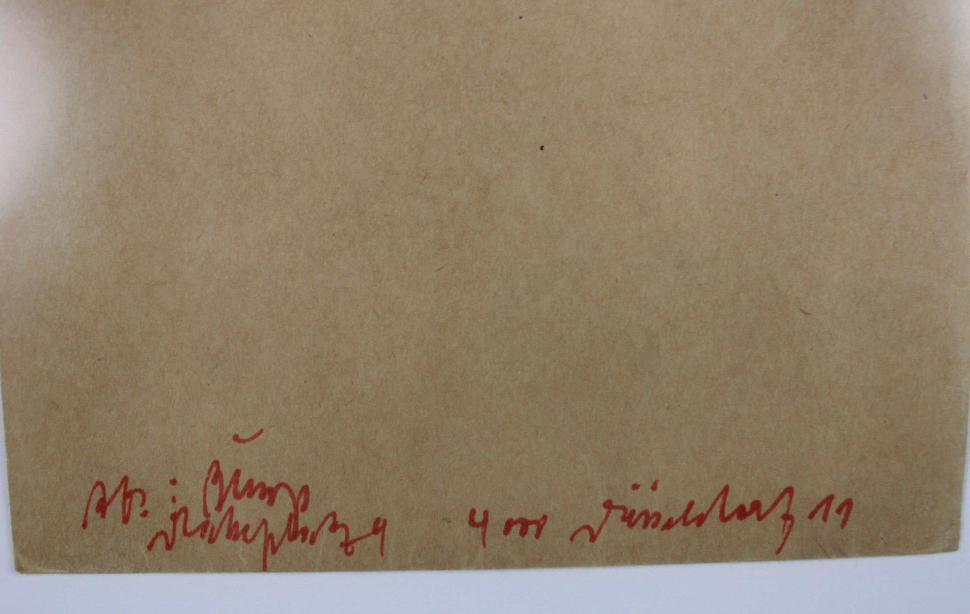 Joseph Beuys (deutsch, 1921 - 1986), Briefumschlag mit alter Absenderadresse, Drakeplatz 4, 4008 Dü - Bild 3 aus 3