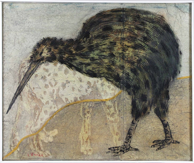 Ada Blochwitz (niederländisch, geb. 1952), Kiwi, 1998, Öl auf Leinwand, unten rechts signiert und d - Image 2 of 4