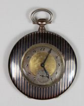 Silberne Damenuhr, um 1920/30, 900er Silber, Punze: Halbmond und Krone, Gehäuse von Niel Köln, in N