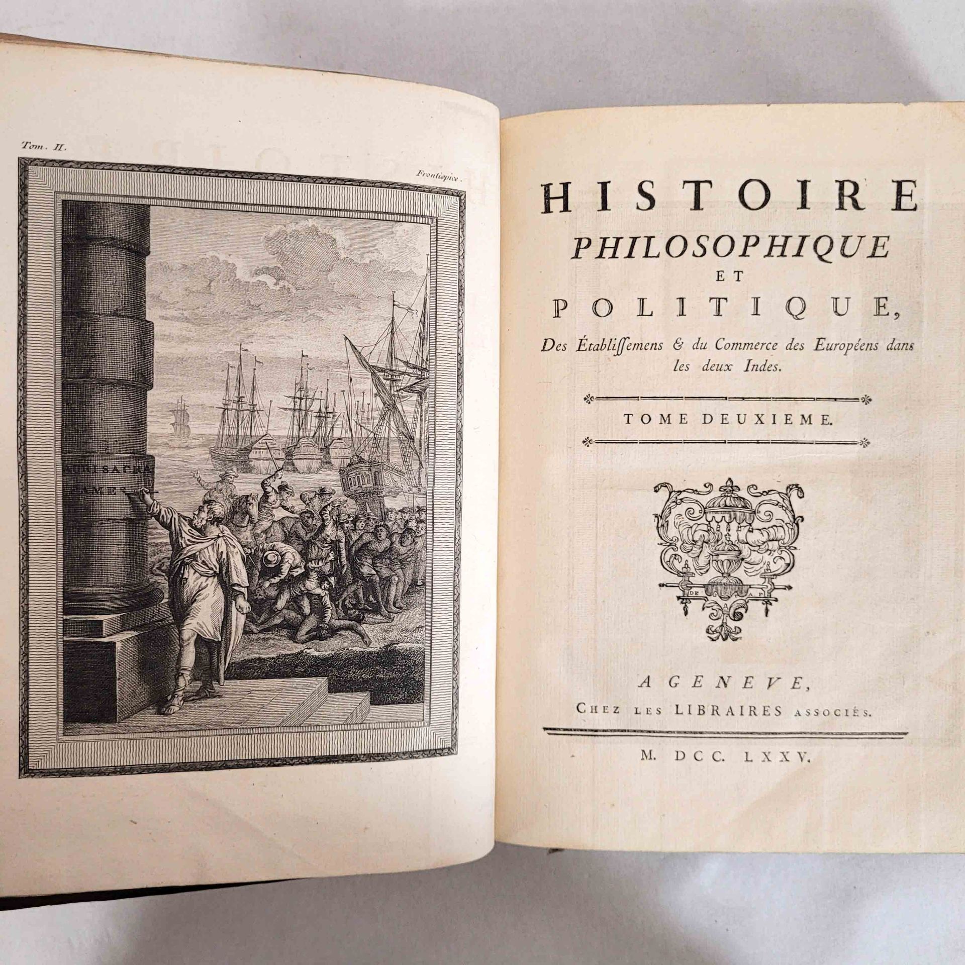 RAYNAL, Guillaume Thomas: Histoire philosophique et politique - Image 3 of 3
