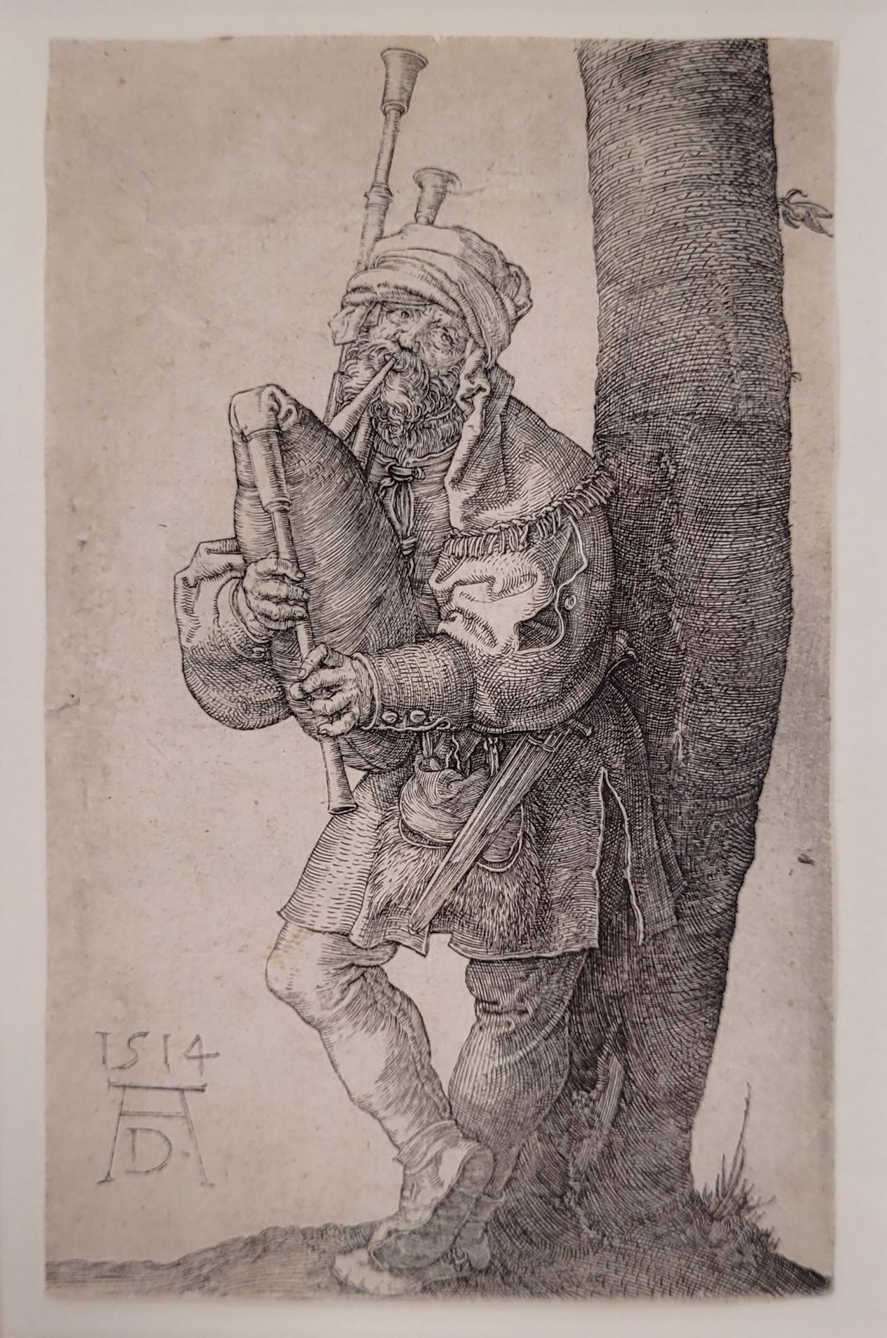 DÜRER, Albrecht: Der Dudelsackpfeifer - Image 2 of 2